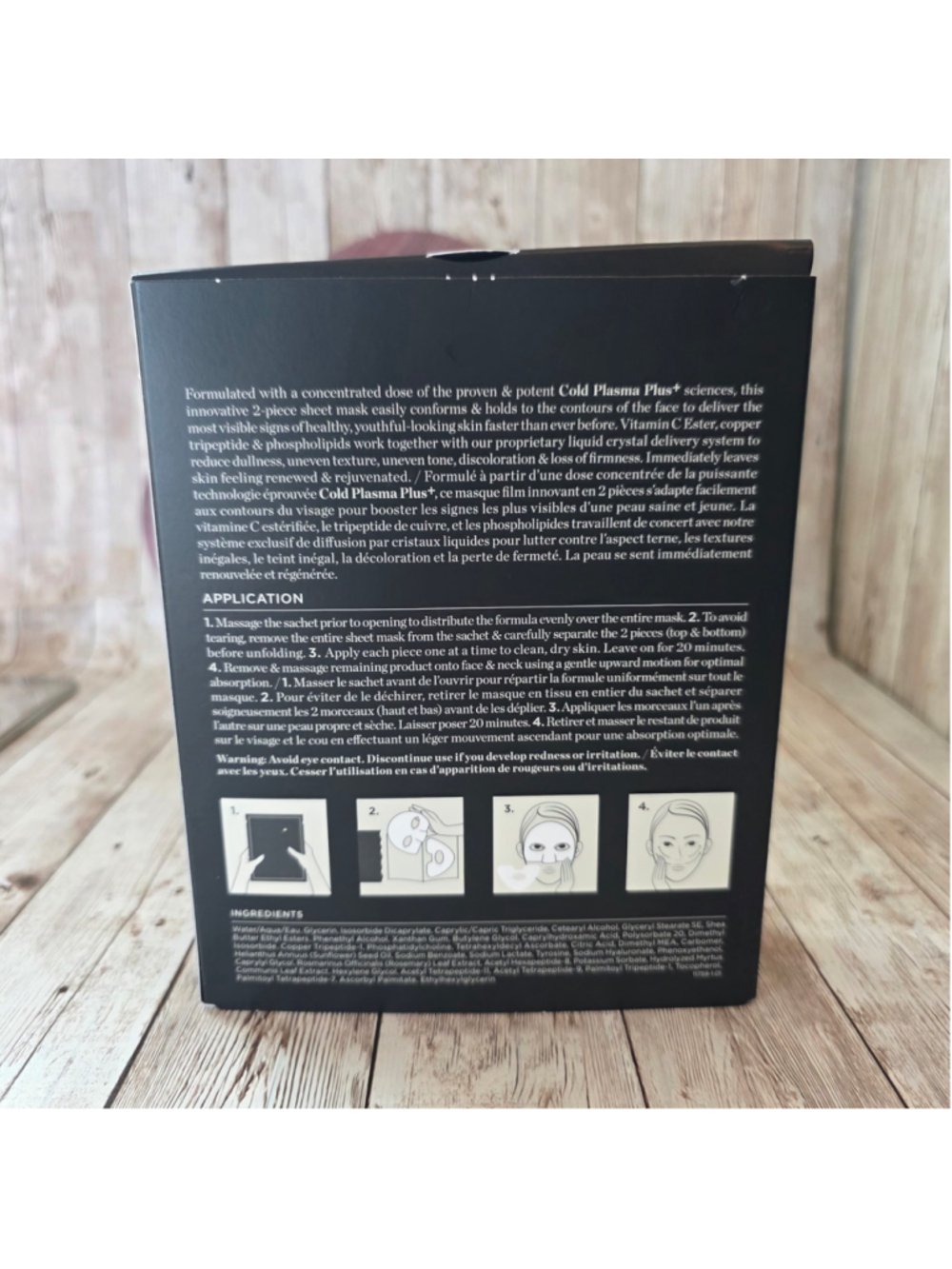Perricone MD Cold Plasma Plus+ Concentrated Treatment Sheet Mask, 5 masks not 6 - Picture 3 of 3